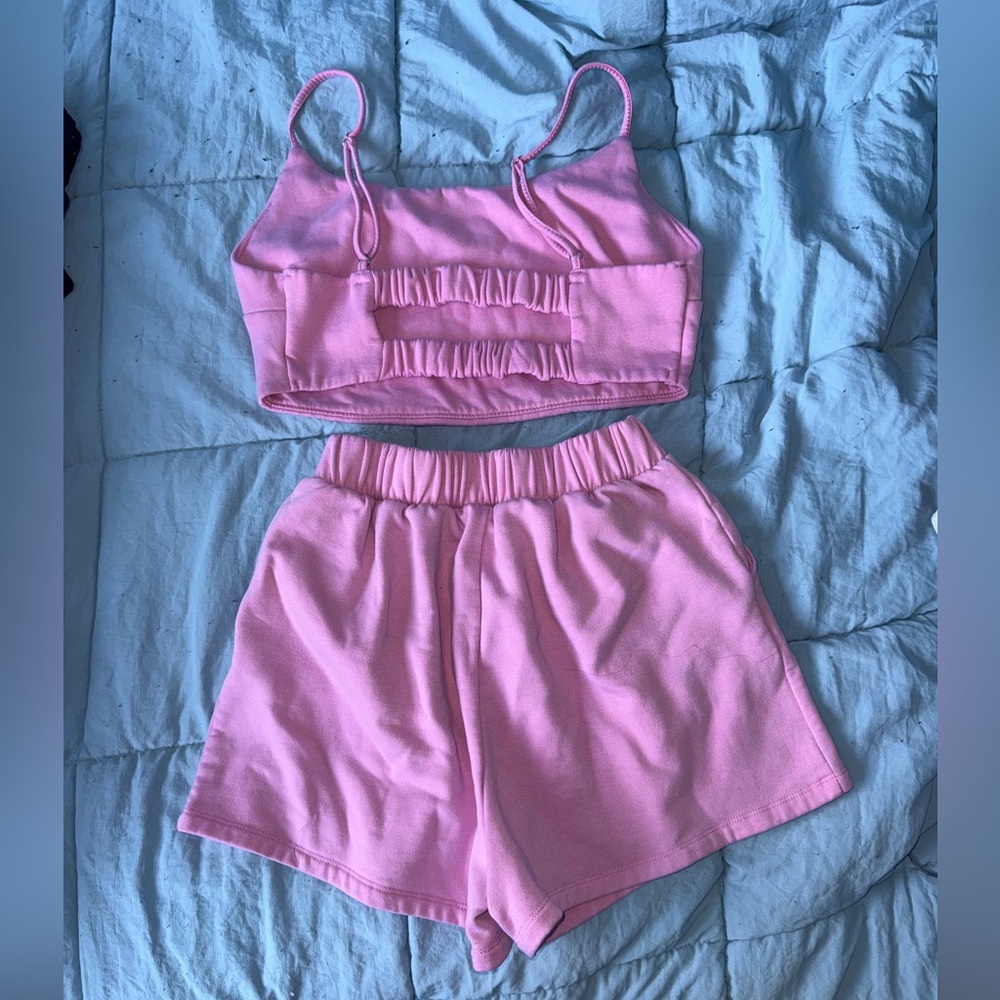 Pink Women's Sleepwear Set